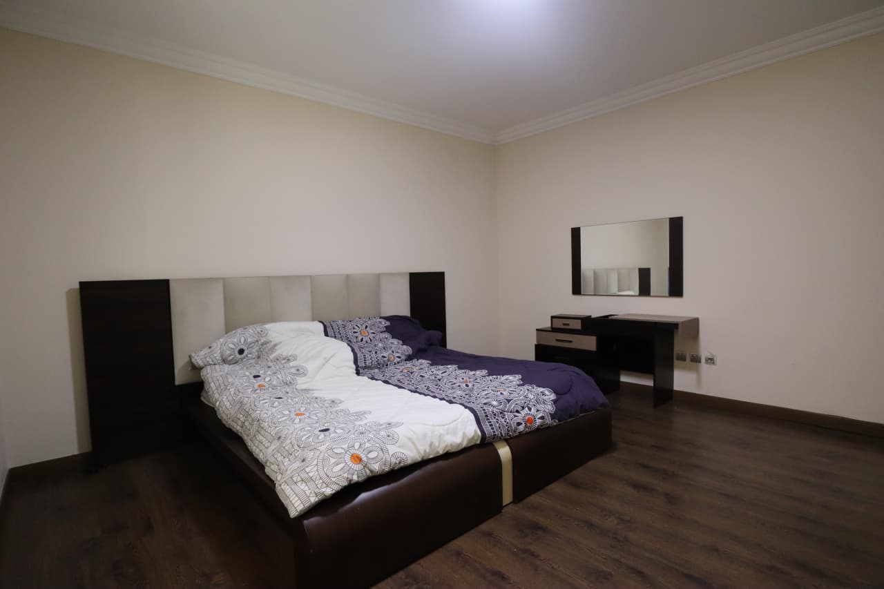 Bright Furnished Apartment With Shared Pool Access In Maadi Sarayat.