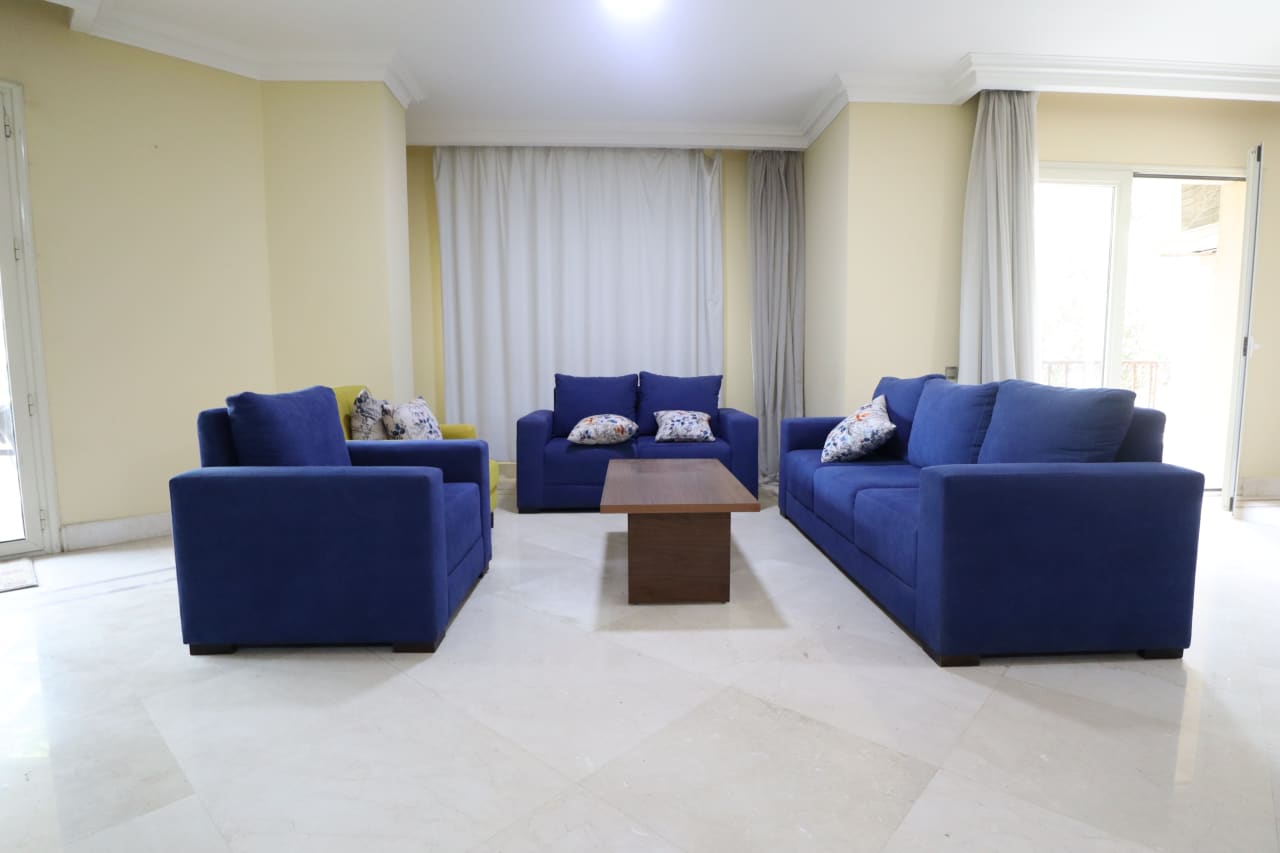 Serene Furnished Duplex In Maadi Sarayat | Shared Pool Included.