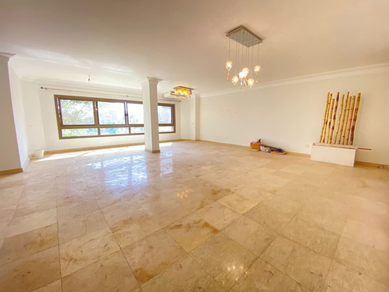 Beautiful Semi-Furnished Apartment For Rent In Maadi Sarayat.
