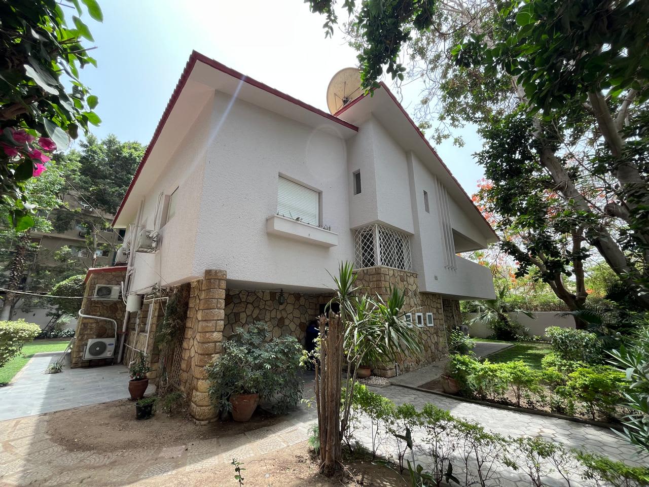 Semi Furnished Villa With Pool& Garden In Maadi Sarayat.