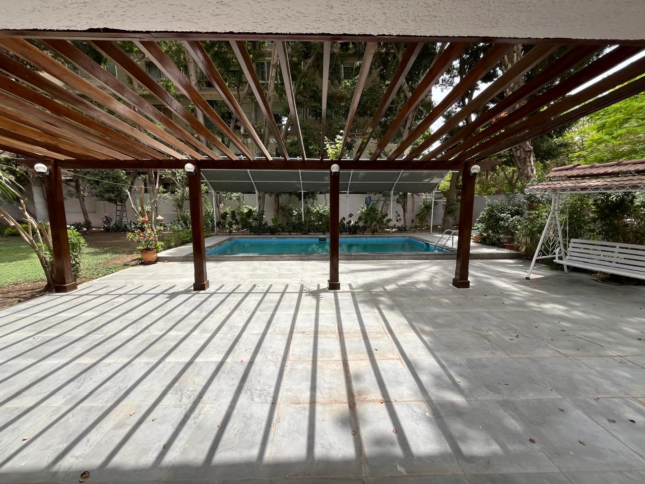 Semi Furnished Villa With Pool& Garden In Maadi Sarayat.