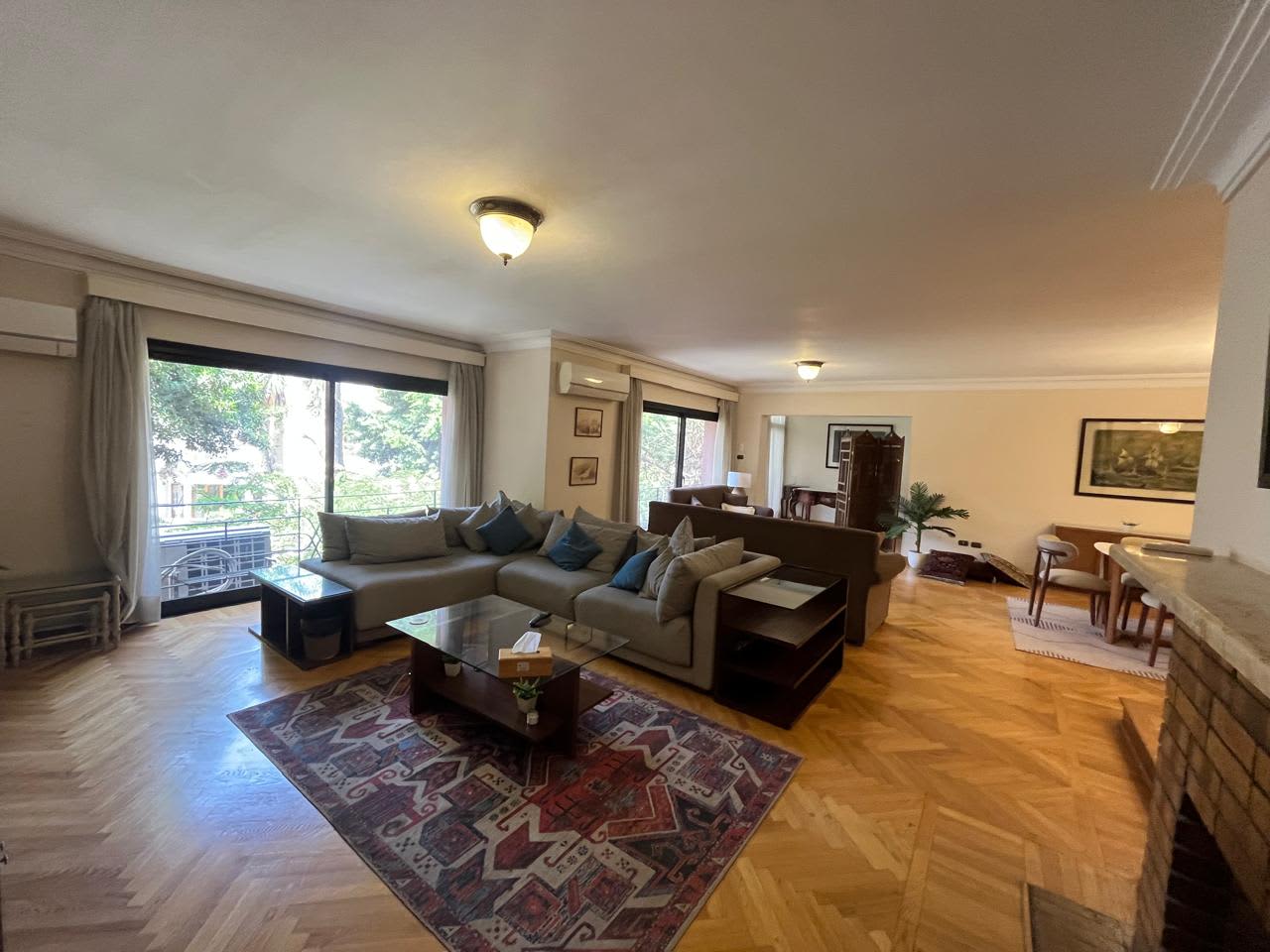 Apartment For Rent In Maadi Sarayat|200m²|Beautiful View.