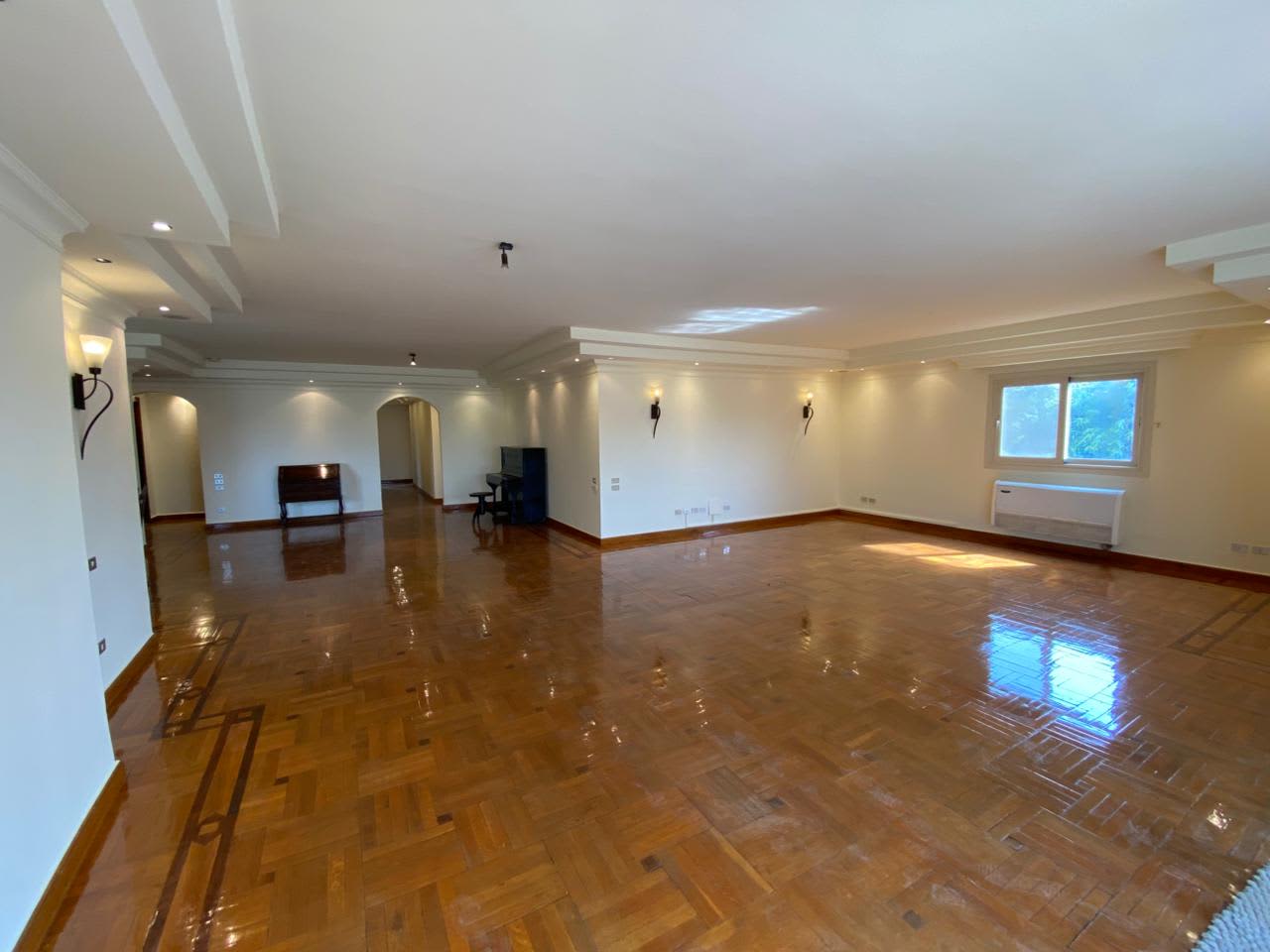  Semi-Furnished Flat With-Pool in Maadi Sarayat| Wide Terrace.