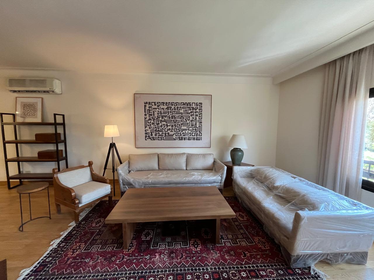 Apartment With Balcony Overlooking Gardens In Maadi Degla