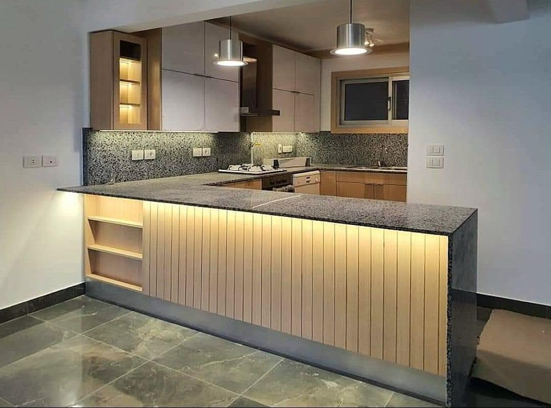 Upscale Semi-Furnished Apartment In Quiet Sarayat El Maadi.