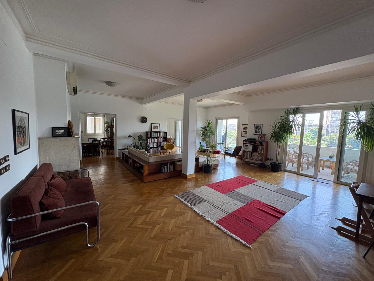 Modern Nile View Apartment For Rent In Zamalek