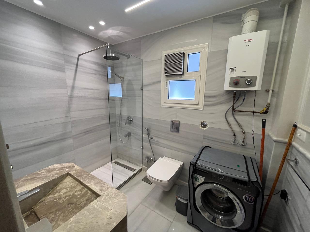 Furnished 2-Bedrooms Apartment With Bright reception In Maadi Degla