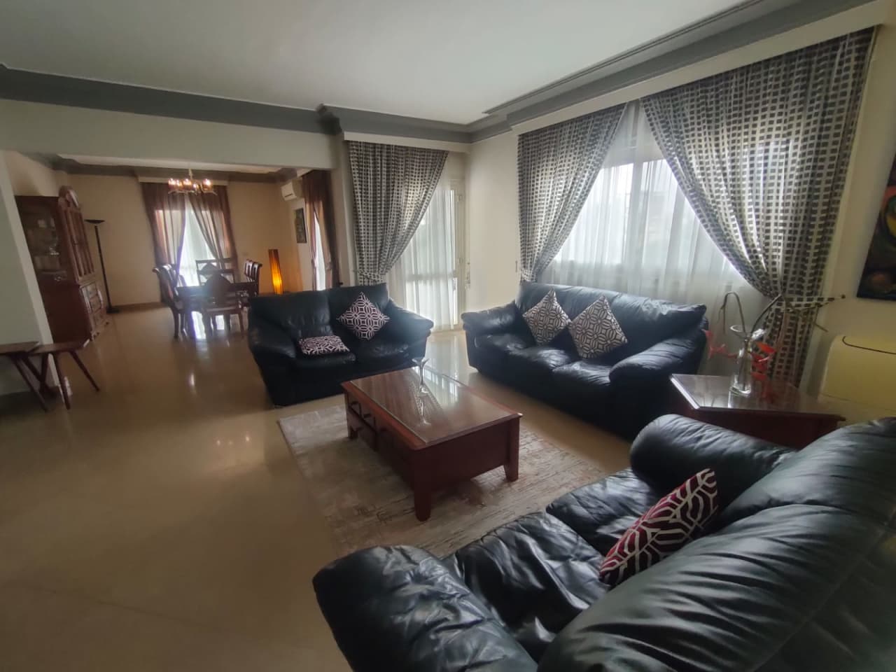 Apartment With Balcony Overlooking Green Views In Maadi Sarayat