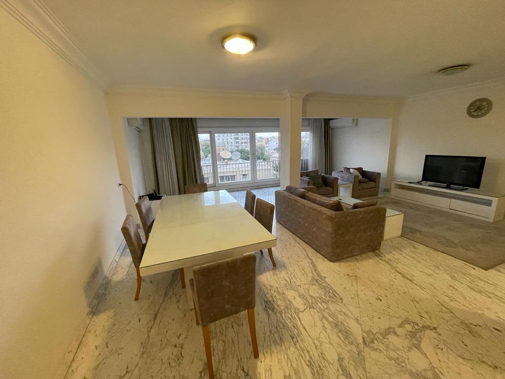 Specious Furnished Apartment For Rent In Maadi Degla|180m²|Large Windows