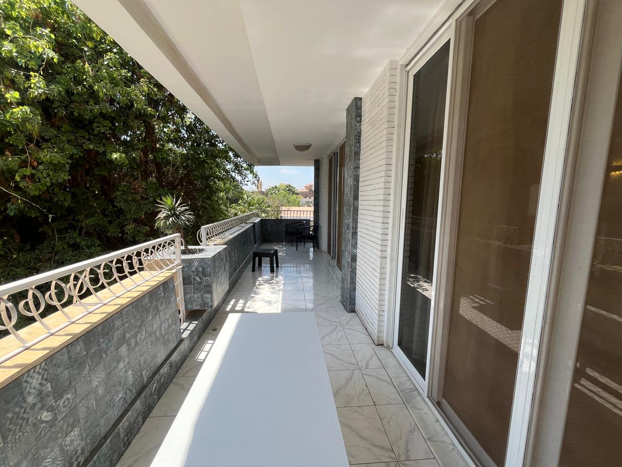 Renovated Apartment Located In Maadi Sarayat|250Sqm|Wide Balcony.