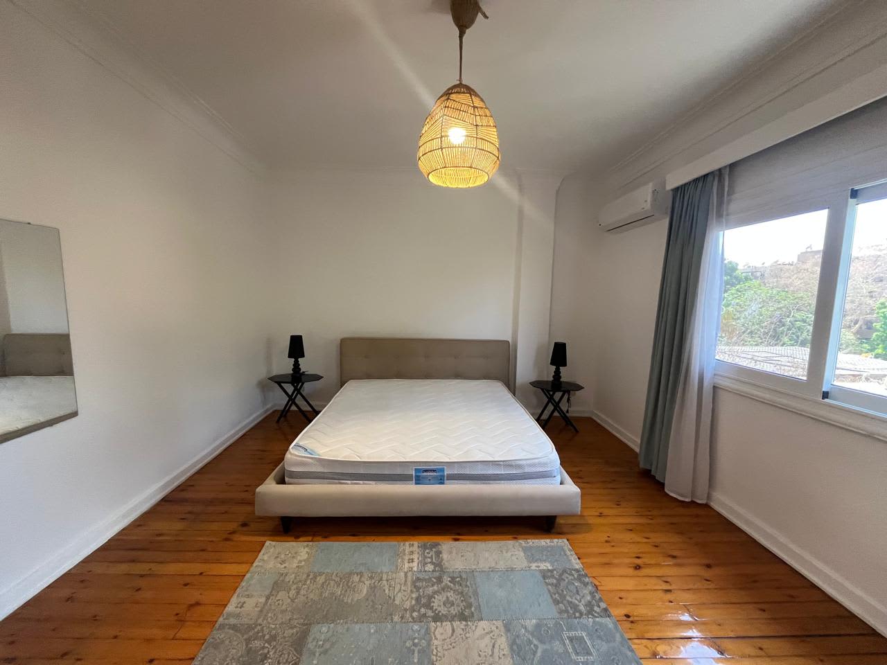 Renovated Apartment Located In Maadi Sarayat|250Sqm|Wide Balcony.