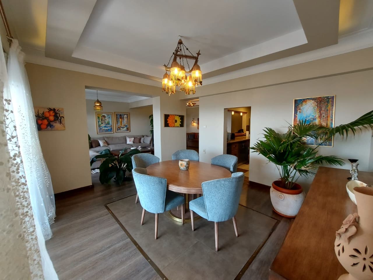 Modern Nile View Apartment for rent In Zamalek With 200 Sqm.