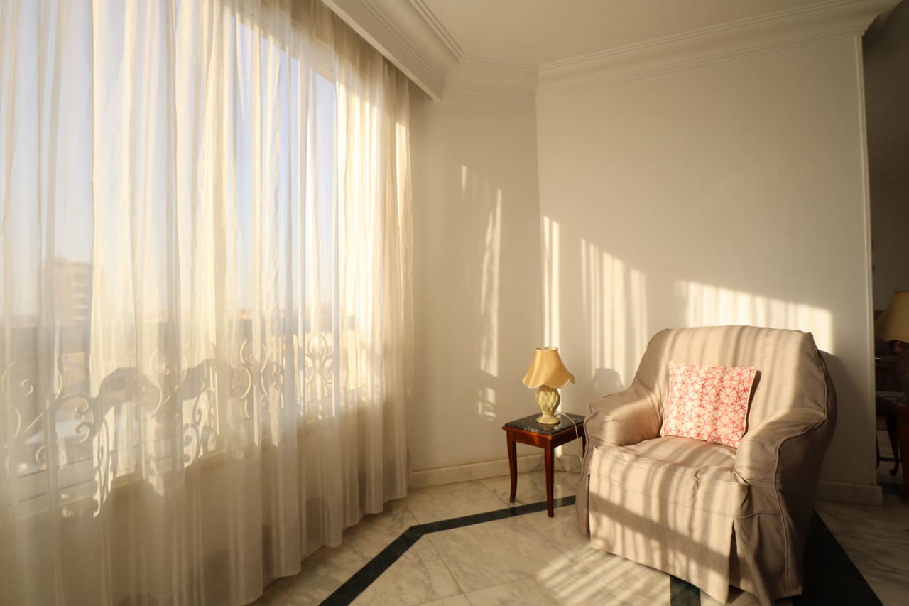 Peaceful & Homey Furnished Apartment in Maadi Degla.