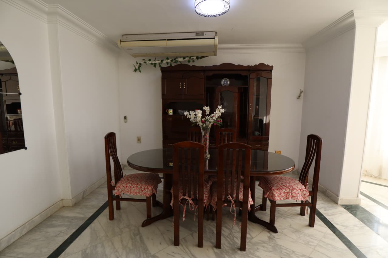 Peaceful & Homey Furnished Apartment in Maadi Degla.
