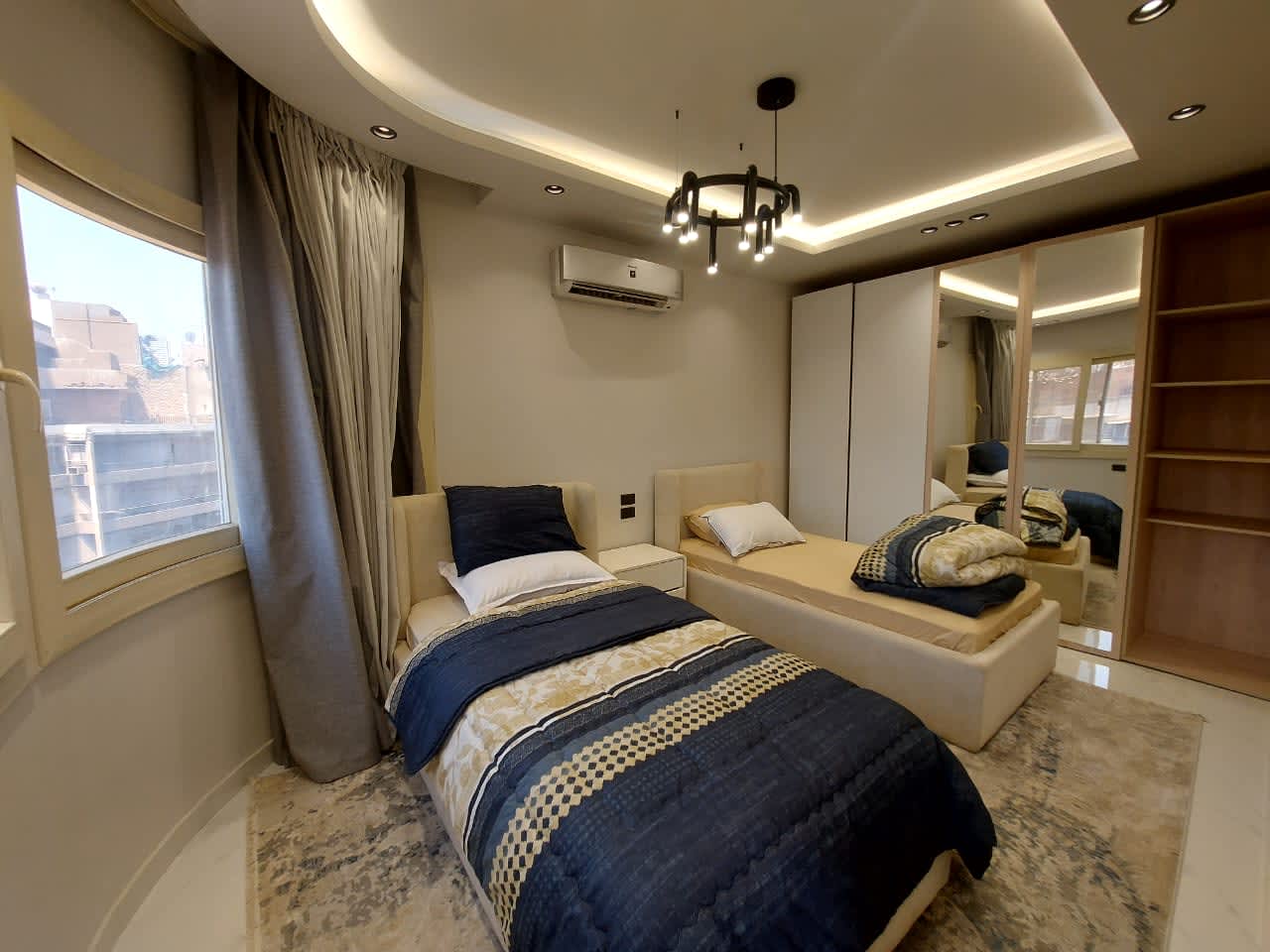 Modern 2BR Roof with Private Terrace for Rent in Zamalek