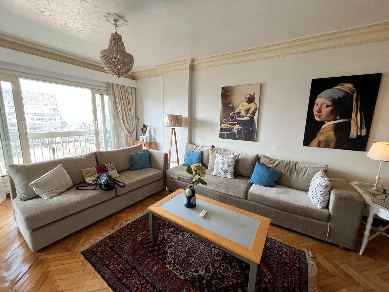 Modern 3BR Apartment in Zamalek
