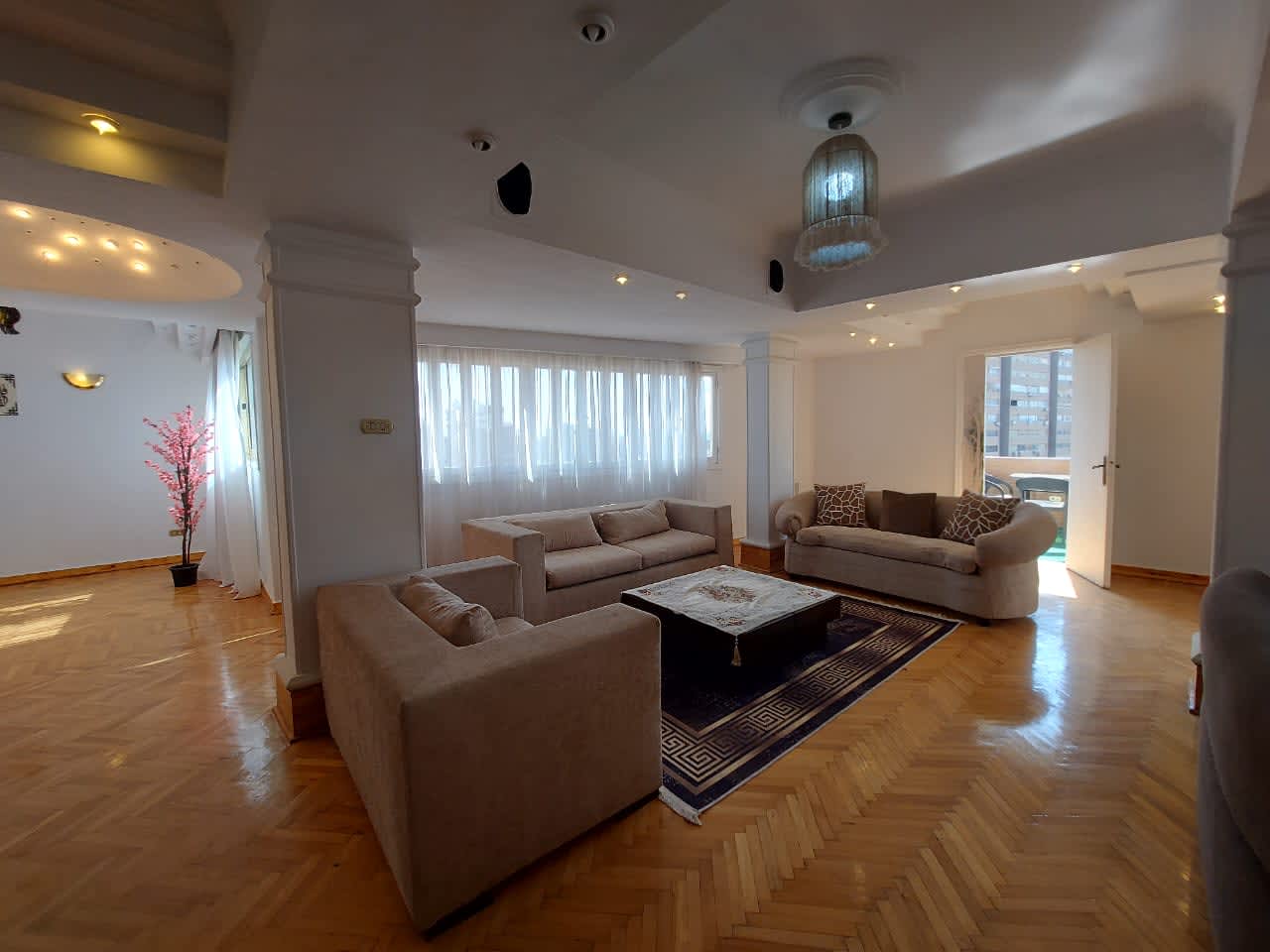 Luxury Furnished Apartment for Rent in Zamalek| Beautiful Out Area