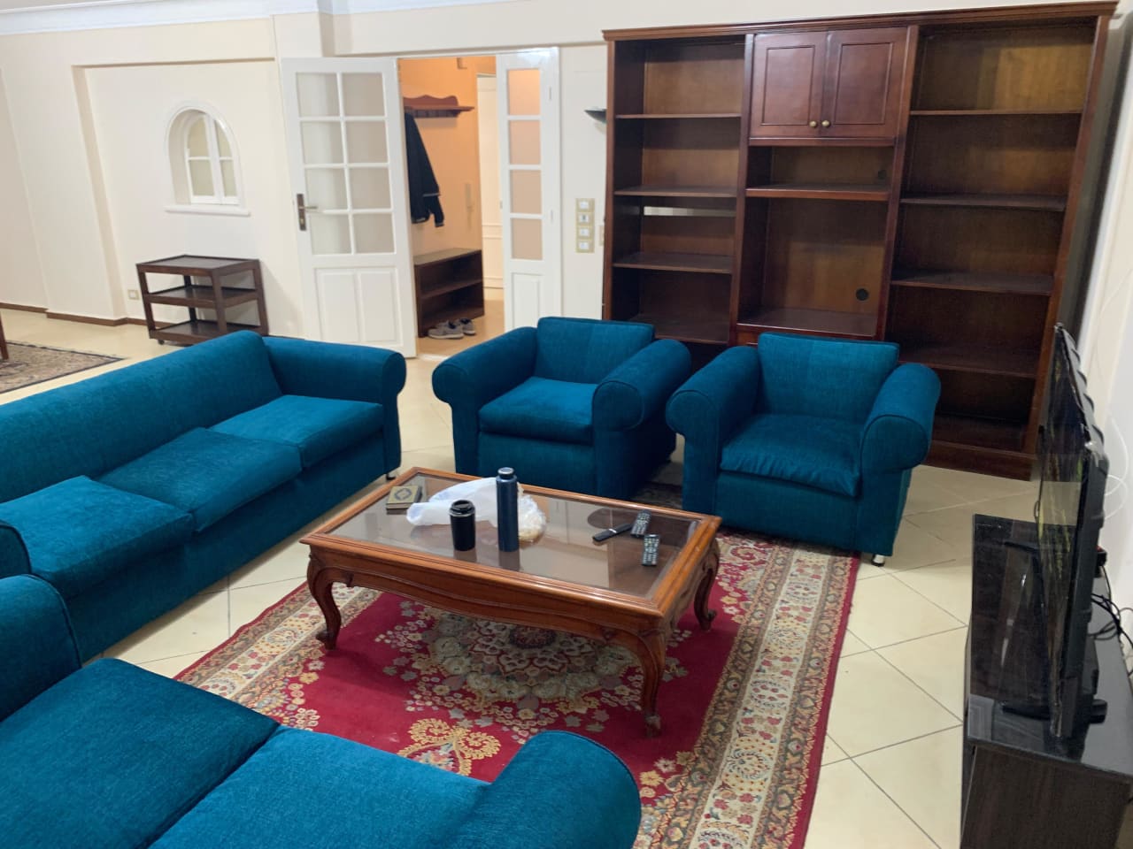Fully Equipped Apartment In The Heart Of Maadi| Balcony Access to Green Views