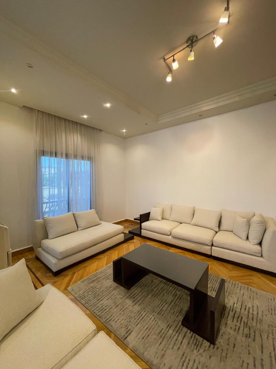 Well Furnished Apartment In Maadi Sarayat Close To Metro Station. 