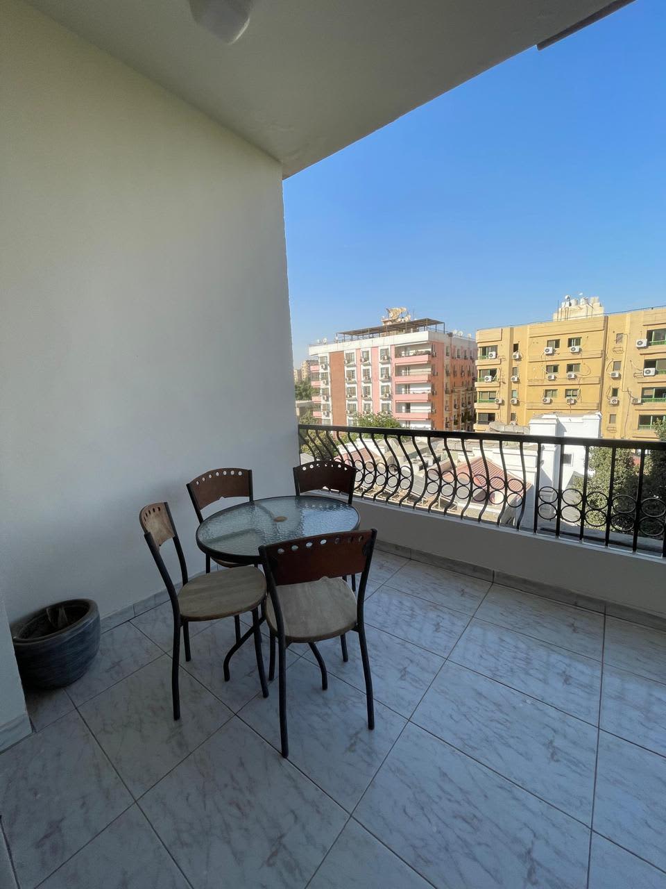 Well Furnished Apartment In Maadi Sarayat Close To Metro Station. 