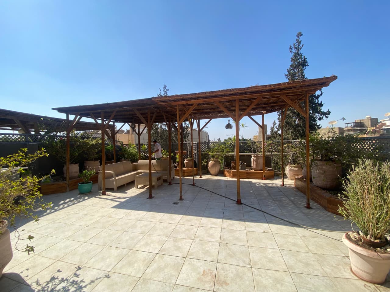 Duplex Semi-Furnished Penthouse For Rent In Maadi Degla
