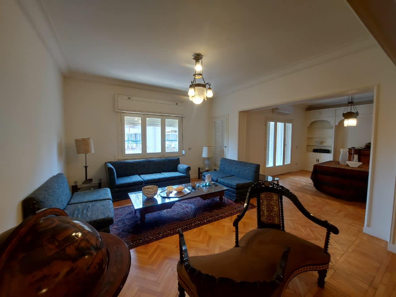 Stylish 3BR Apartment with Natural Light in Zamalek