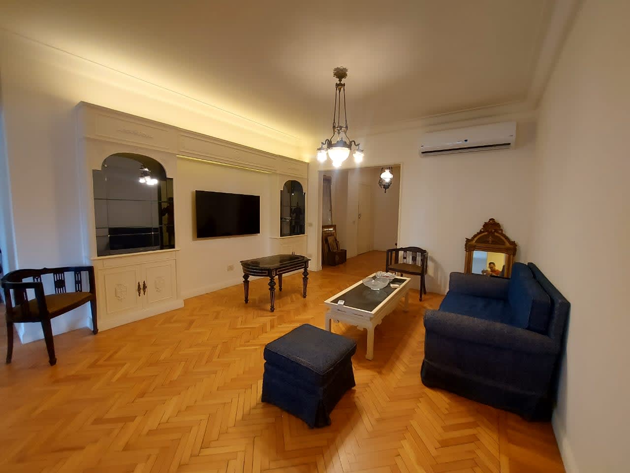 Stylish 3BR Apartment with Natural Light in Zamalek