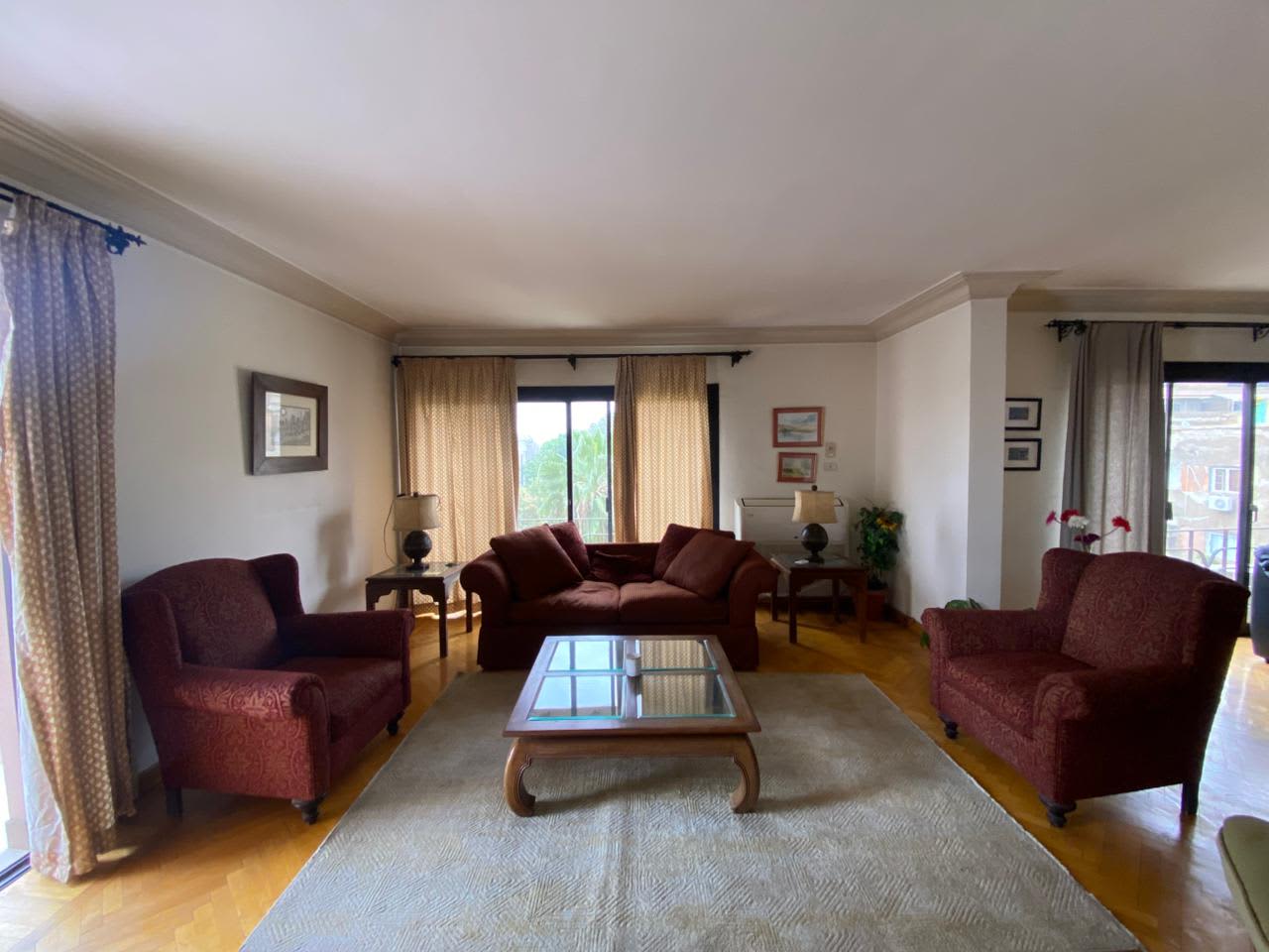 Stunning Furnished Apartment For Rent In The Heart of Maadi Sarayat.