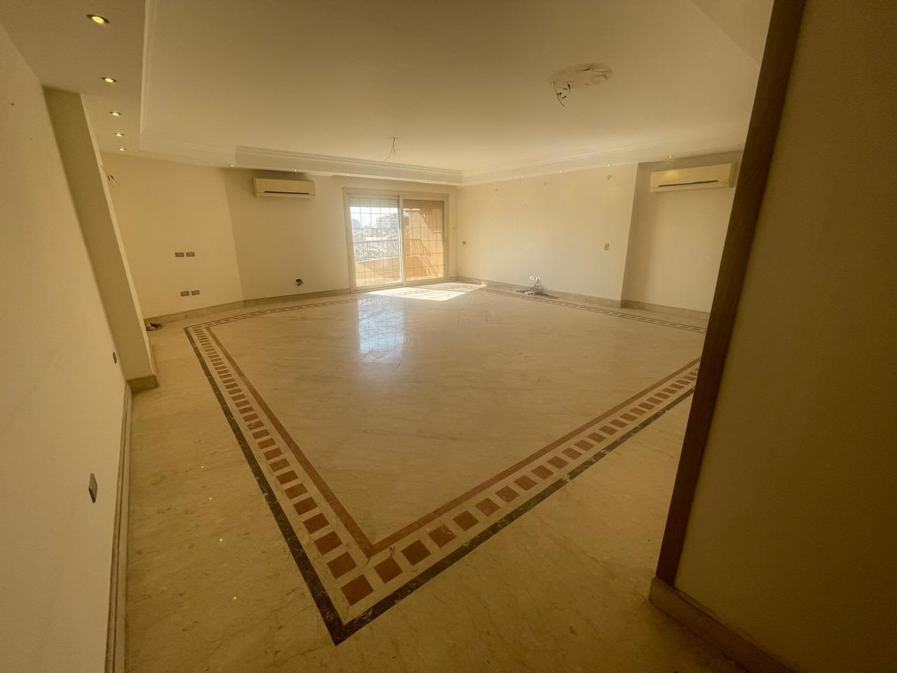 Sunlit 3BR Apartment with Balcony Views in New Maadi