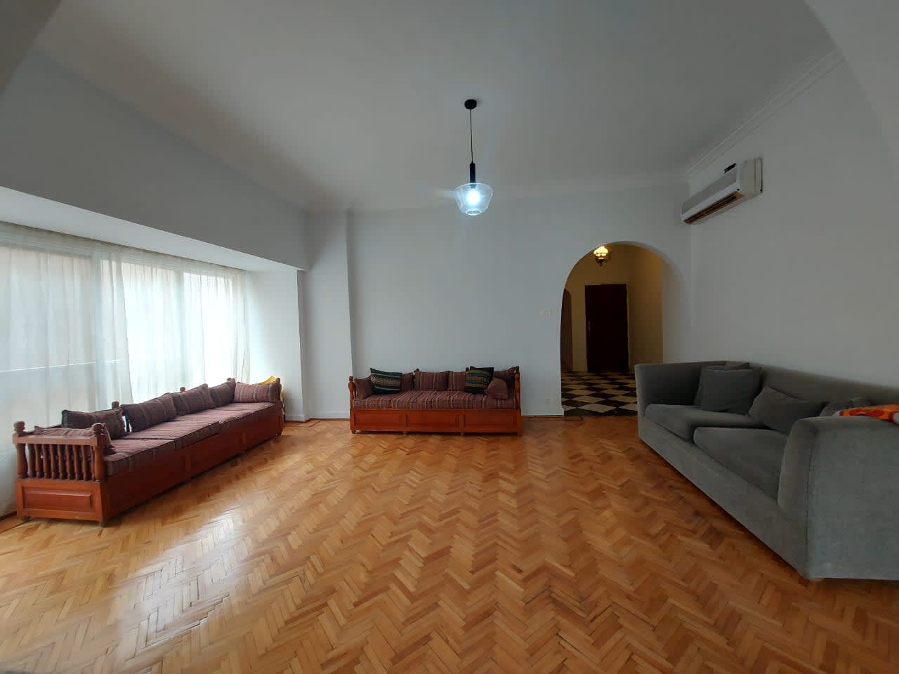 Furnished Apartment With Separate Living Room in Zamalek North.