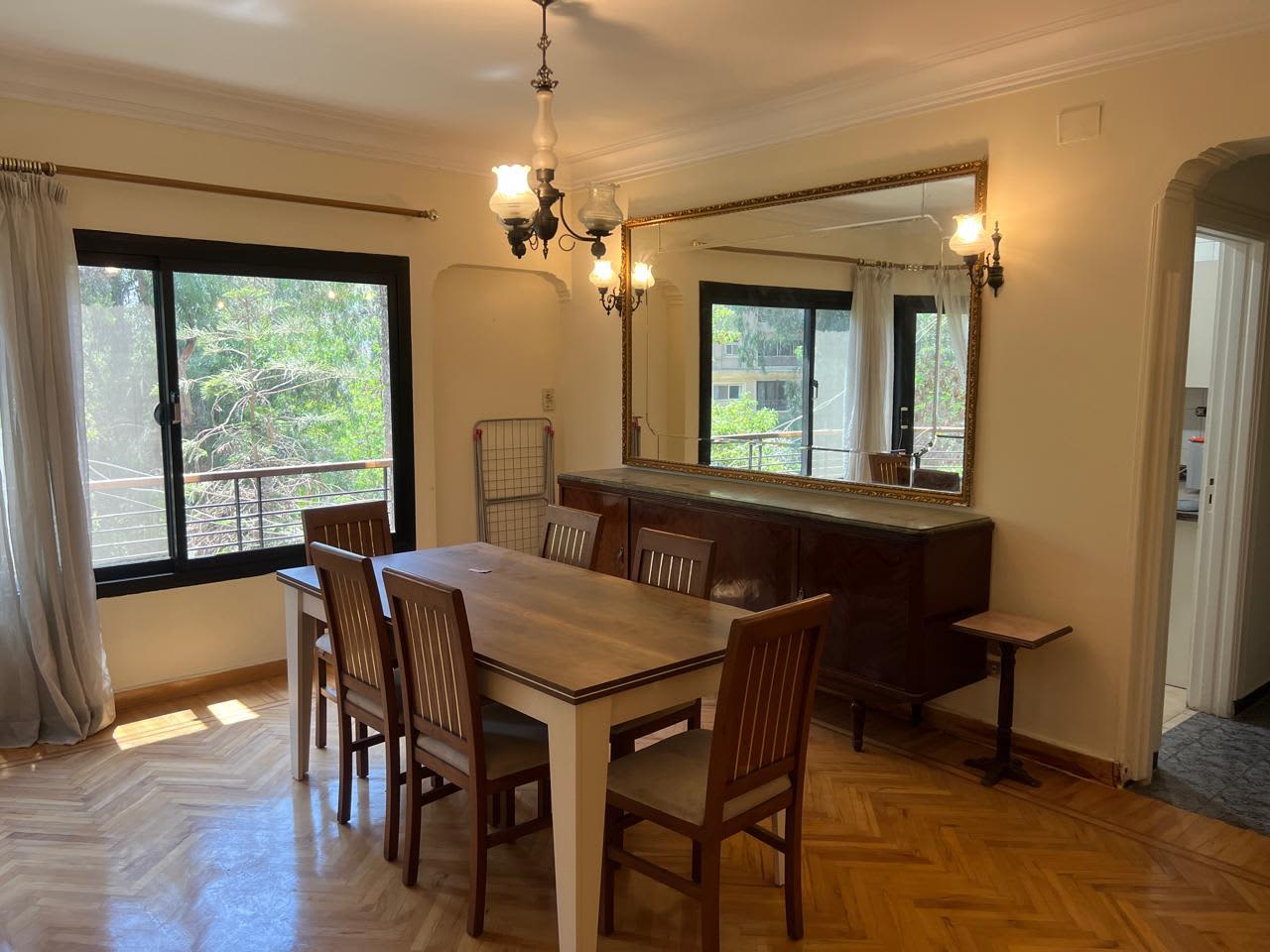 Furnished Unit In Maadi Sarayat|200m²| Bright Layout.