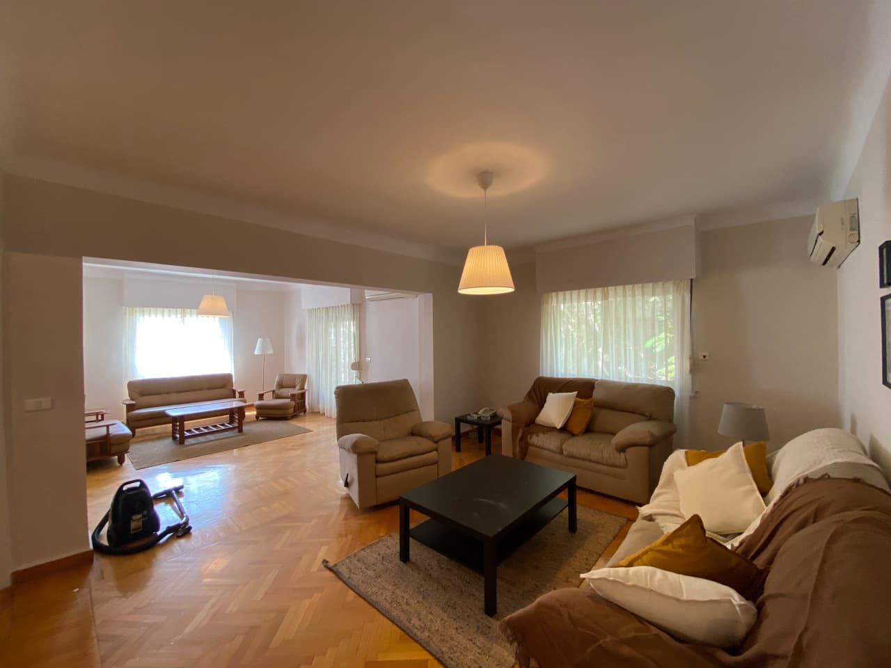Spacious 3-Bedroom Apartment with Private Green View Balcony