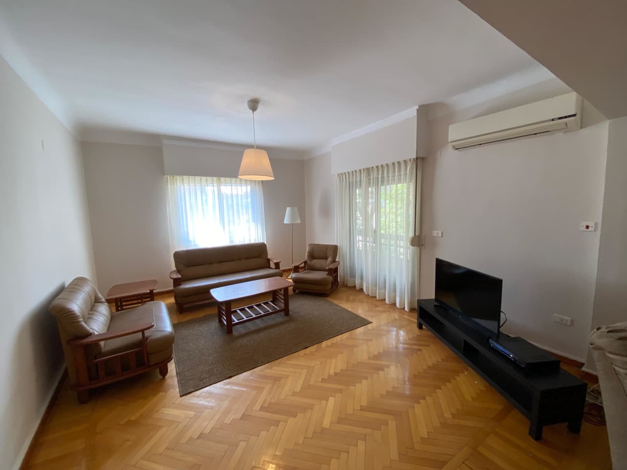 Spacious 3-Bedroom Apartment with Private Green View Balcony