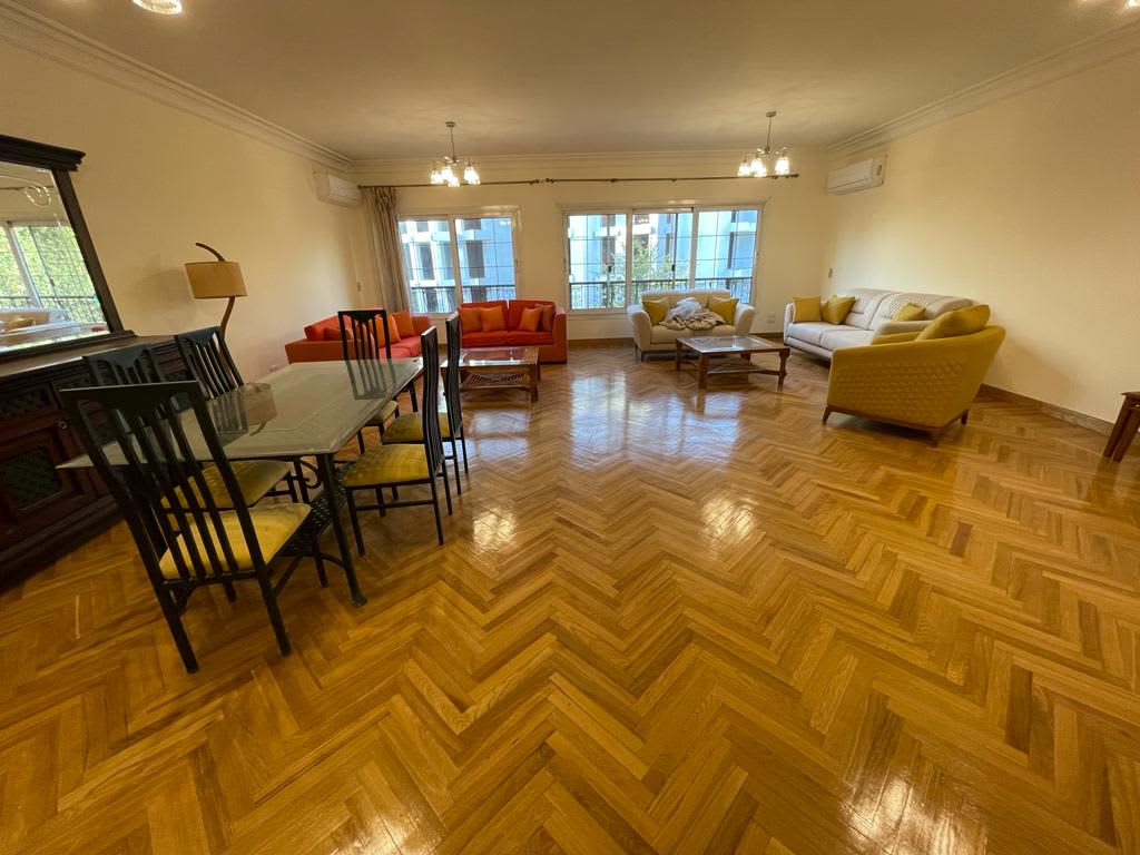 Apartment With Wooden Floor For Rent In Maadi Sarayat 