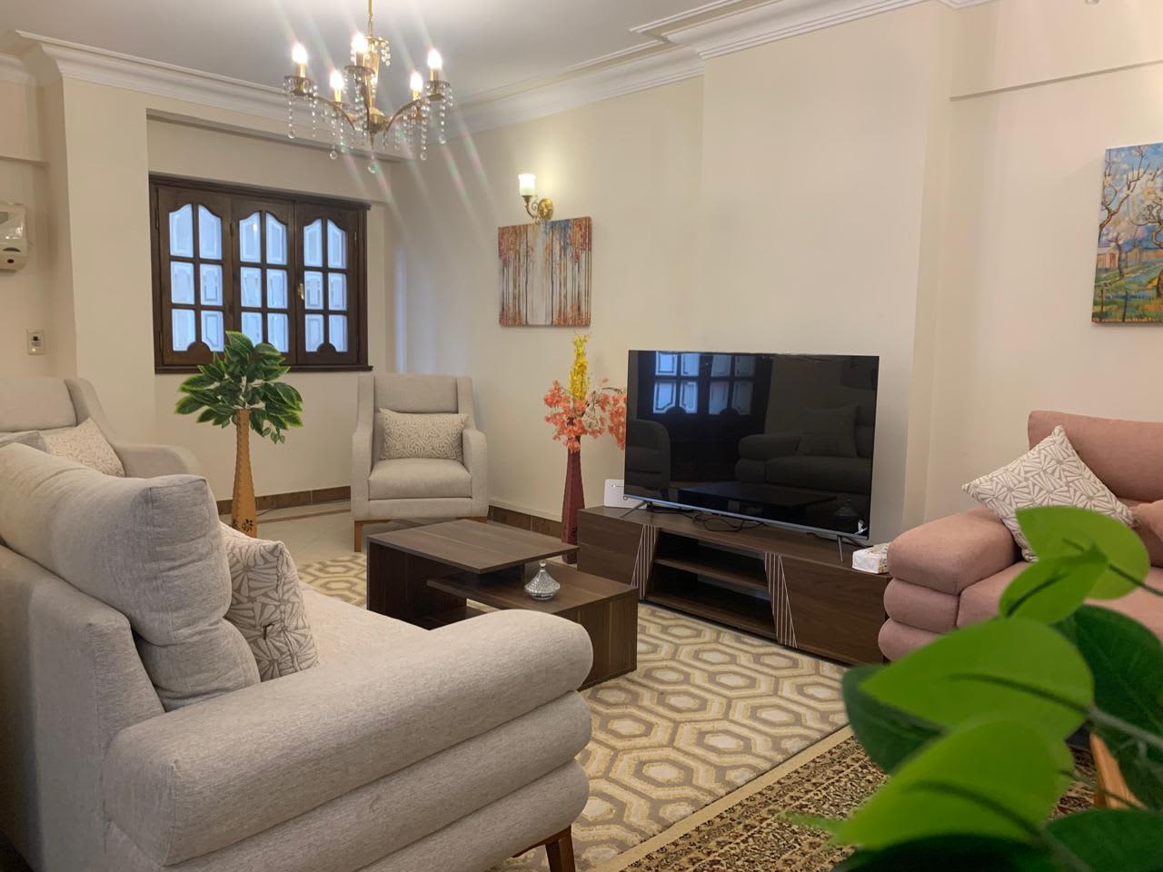 An Amazing Apartment For Rent In Maadi Sarayat With 150m²