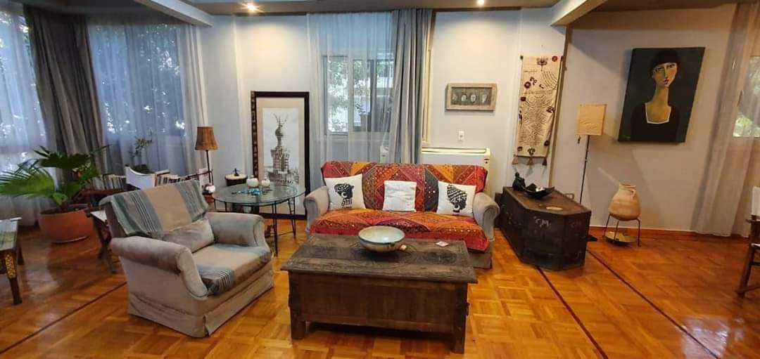 Spacious 3-Bedroom Apartment with Green Views in Maadi Sarayat