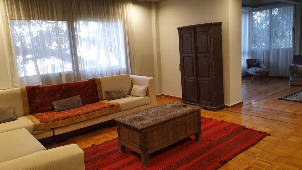 Spacious 3-Bedroom Apartment with Green Views in Maadi Sarayat