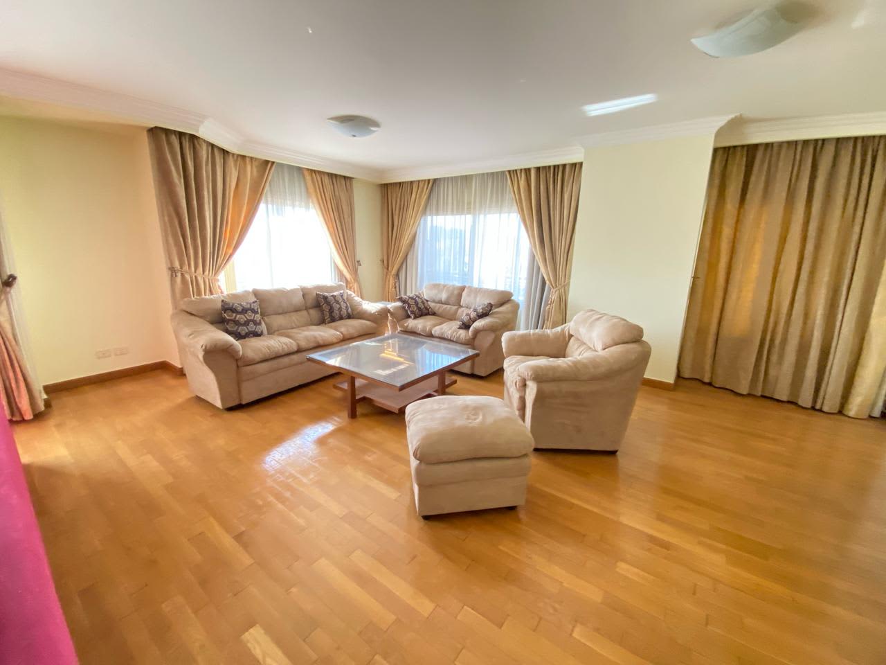 Furnished Apartment For Rent In Sarayat El Maadi With Wooden Floor