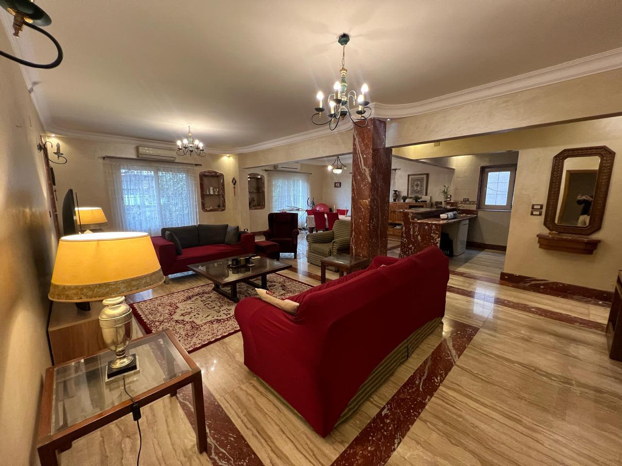 Bright and Spacious 3BR Apartment in Maadi