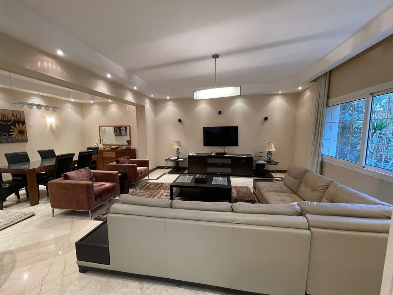 Modern Ground FloorWith 2bedrooms For Rent In Maadi Sarayat