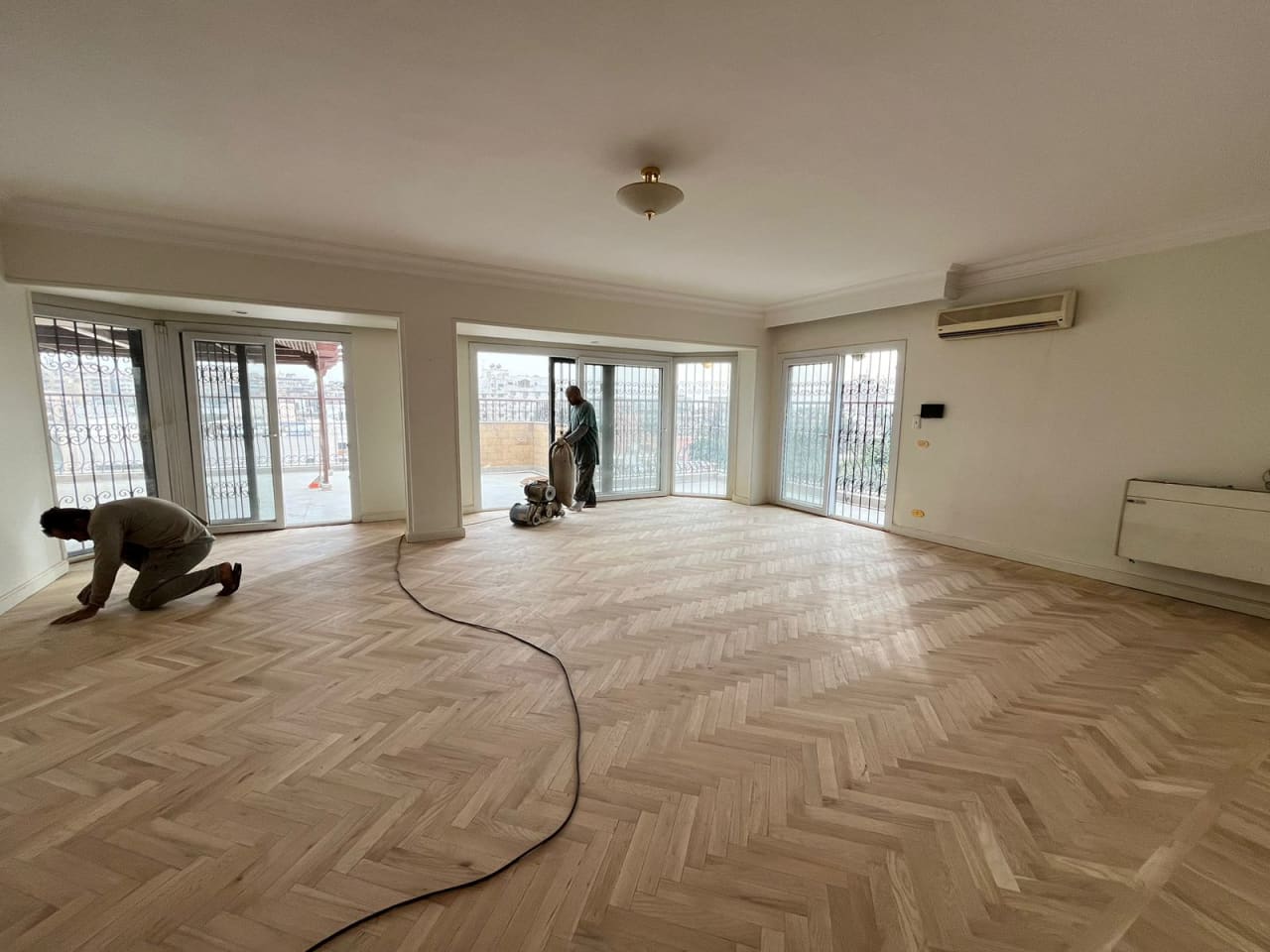 Semi Furnished Triplex penthouse In Maadi Degla For Rent