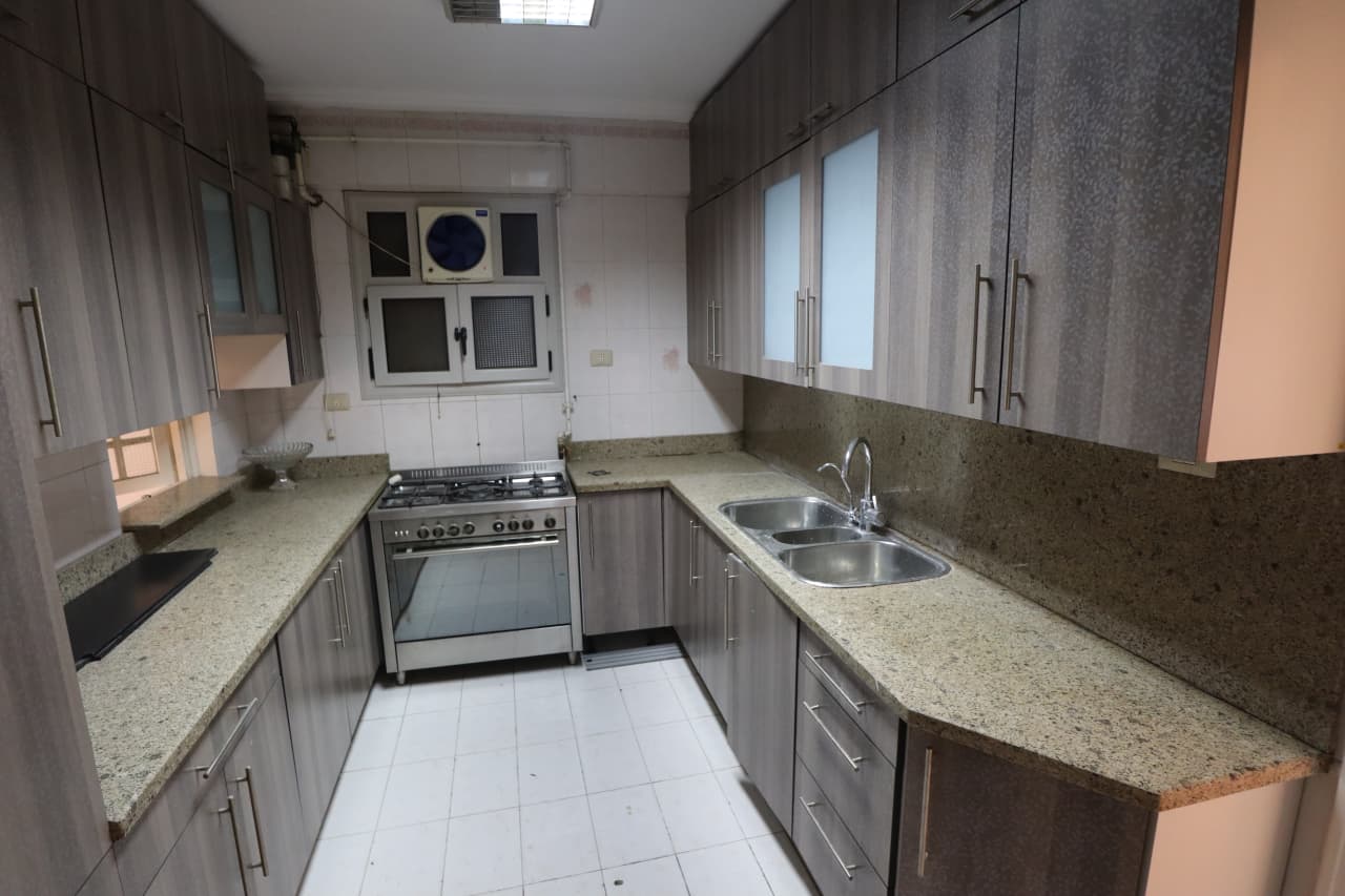 Serene Furnished Apartment With Breathtaking Nile Scenery In Zamalek.