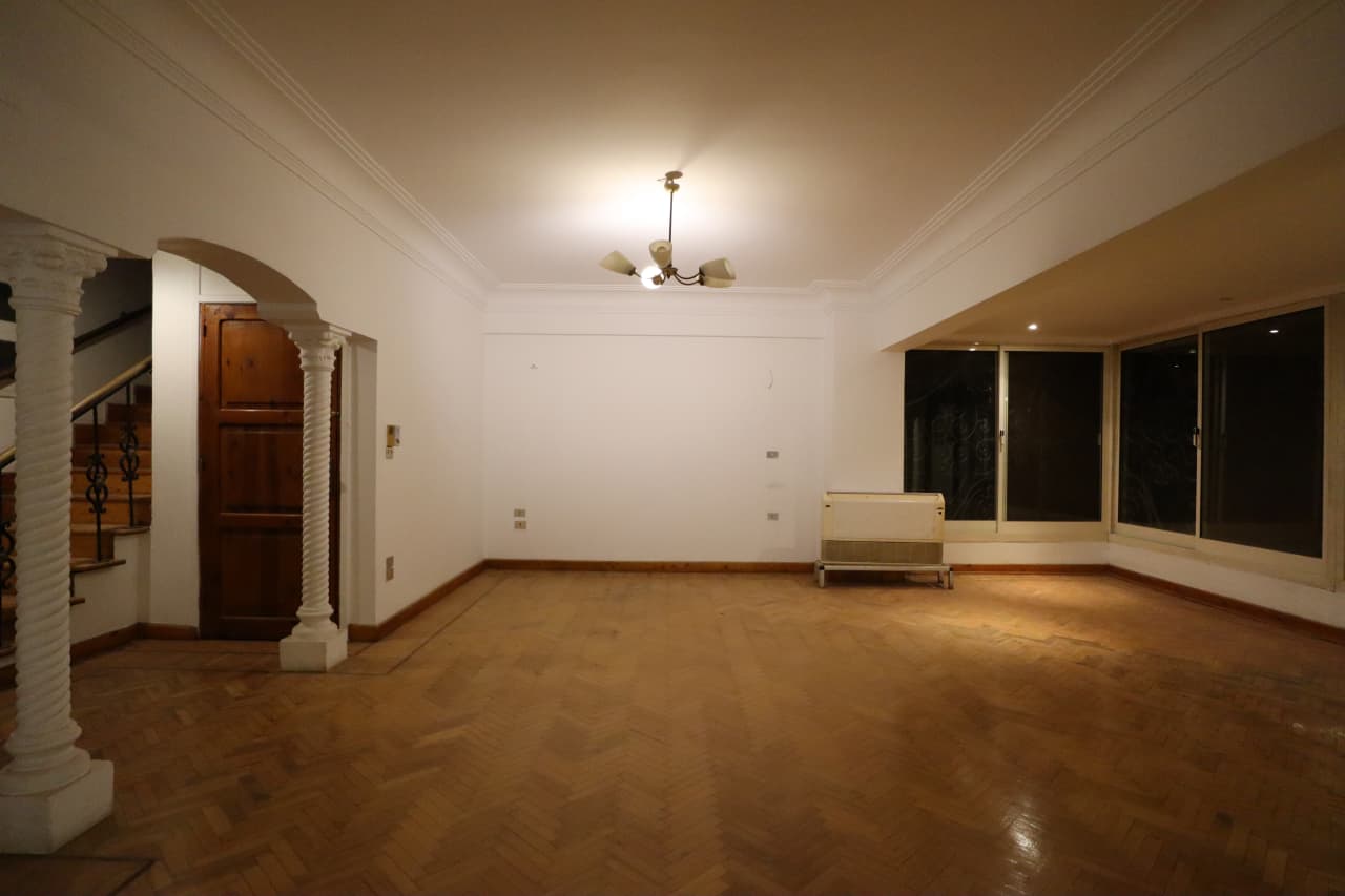 Charming Ground Floor Duplex for Rent Near C.A.C In Degla Maadi.