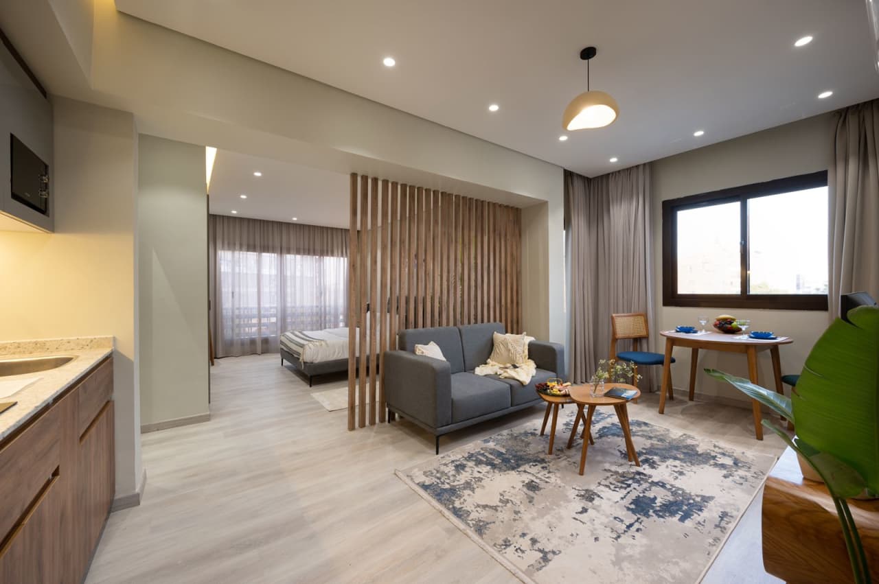 Furnished Studio For Rent In Degla Maadi| 70m².