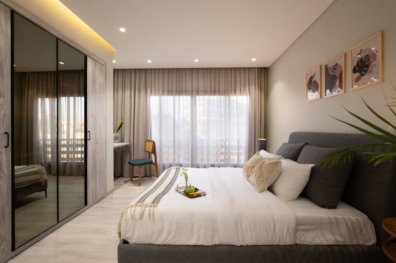Furnished Studio For Rent In Degla Maadi| 70m².