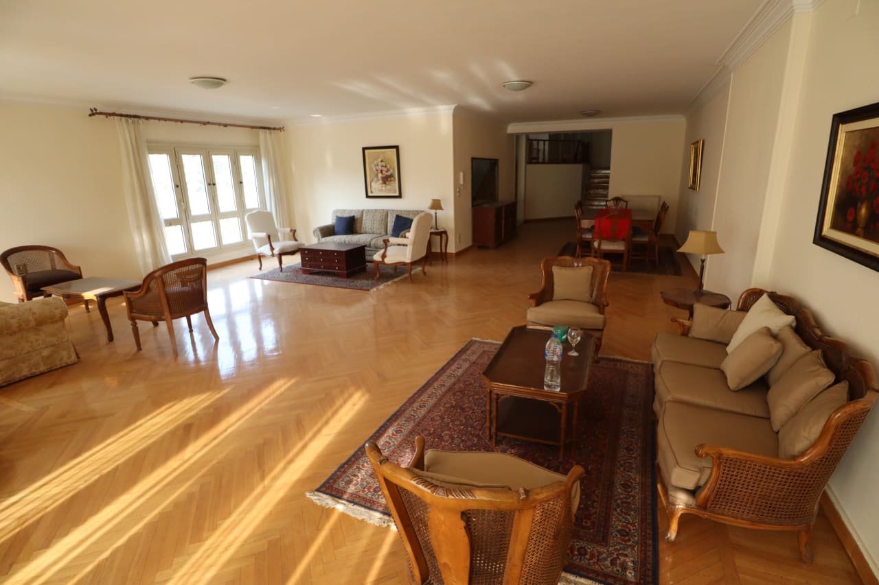Furnished & Sunny Apartment In Maadi Sarayat