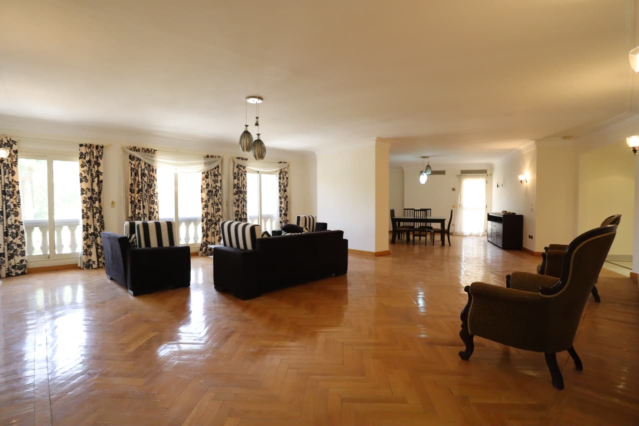Bright and Spacious Apartment in Prime Maadi