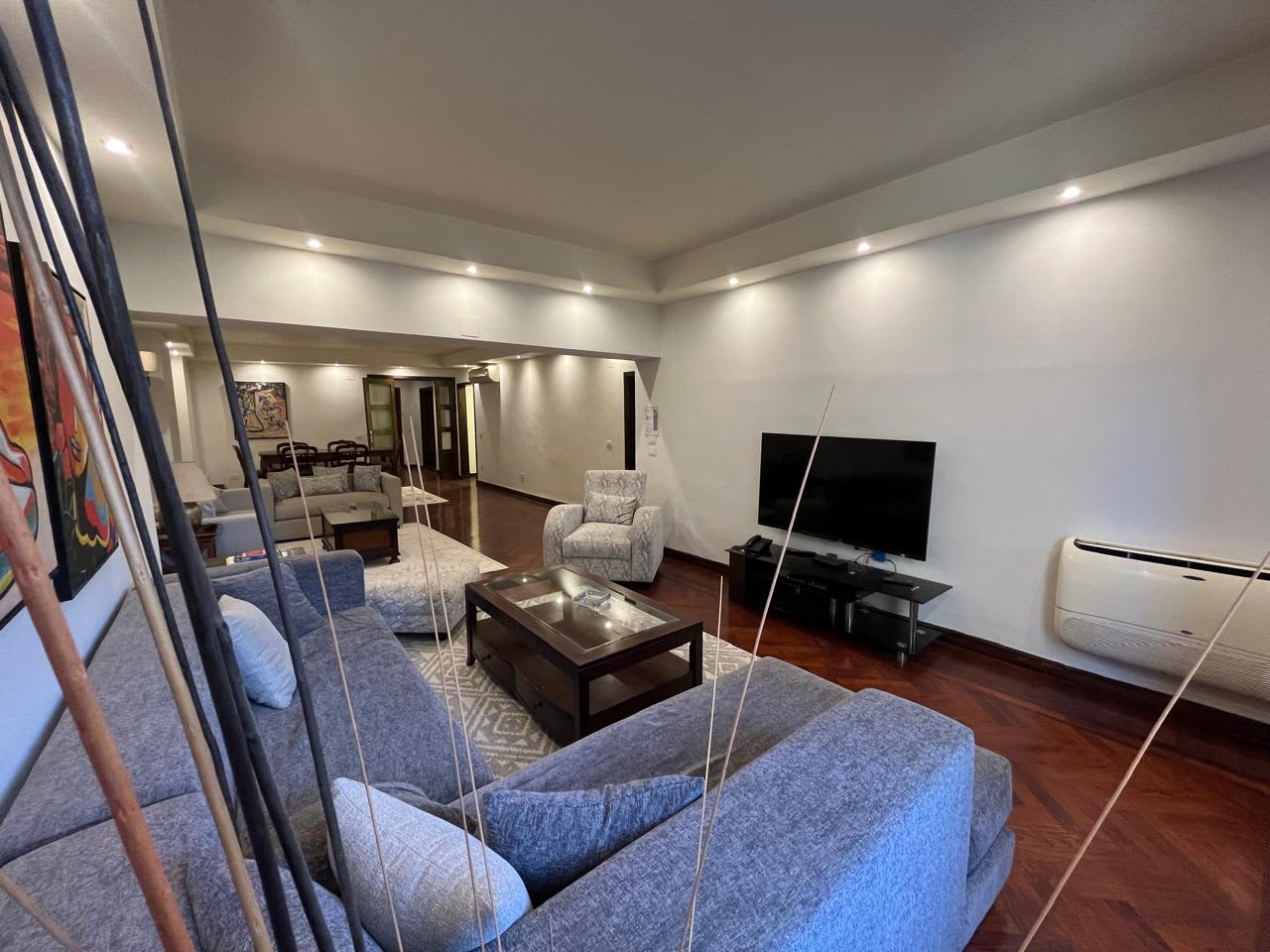 Furnished Apartment Looking View Nile In Zamalek
