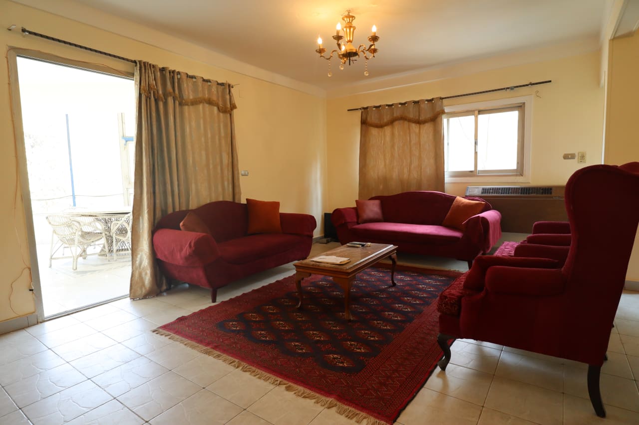 Charming 120sqm Urban Apartment With Balcony In Maadi Degla