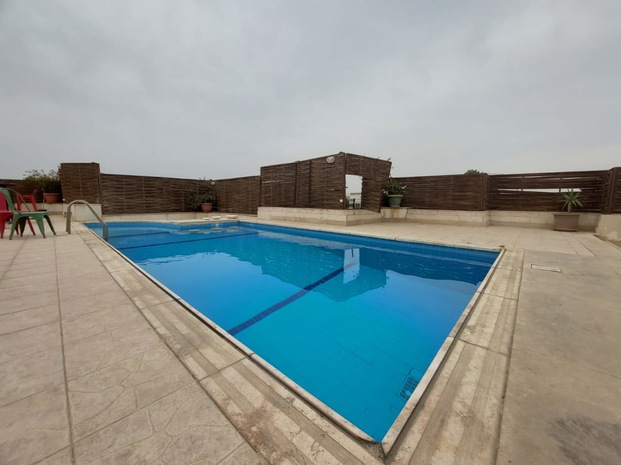 High-End Furnished Apartment With Pool Access In Maadi Sarayat.